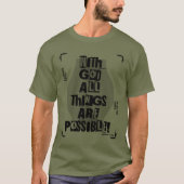 万事あり Tシャツ (正面)