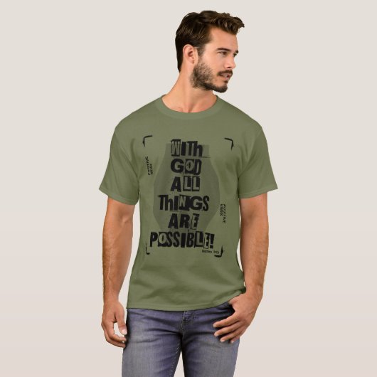 万事あり Tシャツ (正面フル)