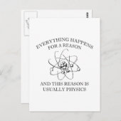 万事が理由があって起こる ポストカード (正面/裏面)