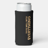 万事と相性が良パーソナライズされたい スリム缶クーラー (Seltzer正面)