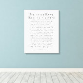 万事のために、エクレシアステス3:1-8 キャンバスプリント (インサイチュ (ウッドフロア))