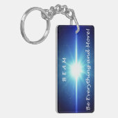 万事を尽くせキーホルダー キーホルダー (正面左)