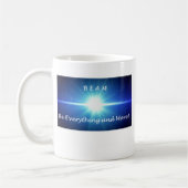 万事を尽くせ コーヒーマグカップ (左)