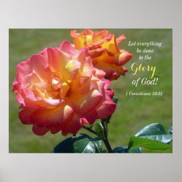 万事を神の栄光に尽すべし ポスター