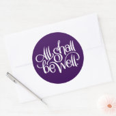 万事シールにすべし ラウンドシール (封筒)