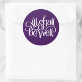 万事シールにすべし ラウンドシール (バッグ)