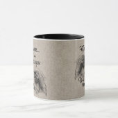 万事失敗したときのペキン美術引用文 マグカップ (中央)