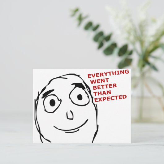 万事思いのほか好くなった ポストカード (スタンド正面)