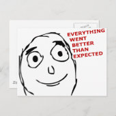 万事思いのほか好くなった ポストカード (正面/裏面)