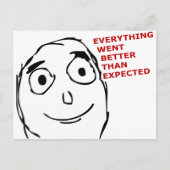 万事思いのほか好くなった ポストカード (正面)