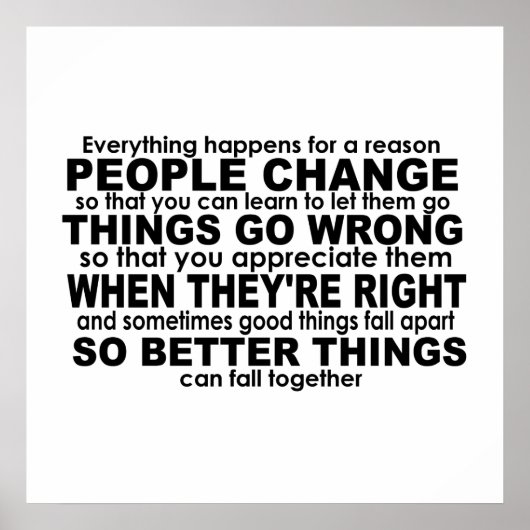 万事理を存す感動的 ポスター (正面)