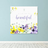 万事美 – Ecc 3:11 キャンバスプリント (インサイチュ (ウッドフロア))