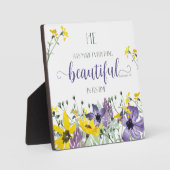 万事美 – Ecc 3:11 フォトプラーク (正面)