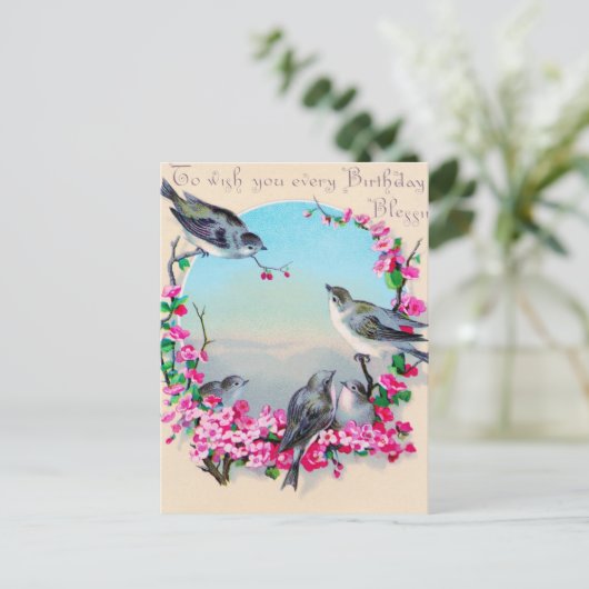 万事誕生日 ポストカード (スタンド正面)