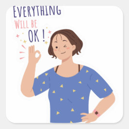 万事都合が好い スクエアシール