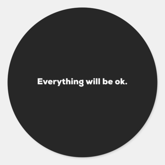 万事都合が好い ラウンドシール (正面)