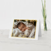 万事閑静なり | フォトクリスマス 箔シーズンカード (正面)