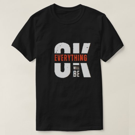 万事順調だ Tシャツ (デザイン正面)
