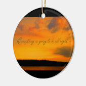 「万事順調に進む」オーナメント セラミックオーナメント (左)