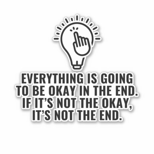 万事順調に進む シール (正面)