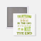 万事順調に進む。 マグネット (正面/裏面)