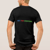 万人向けではない第二版 トライブレンドＴシャツ (裏面)