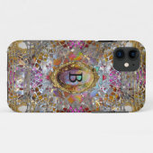 万全カレクールイドスコープ保護モノグラム Case-Mate iPhoneケース (裏面(横))