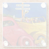 万国博覧会かバスト ガラスコースター (裏面)