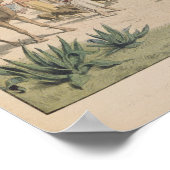 万国博覧会のアルジェリア館 ポスター (角)