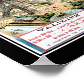 万国博覧会パリ1889ヴィンテージポスター ポスター (角)