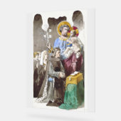 万国教会の聖ヨセフの守護者 アクリルサイン (傾斜)