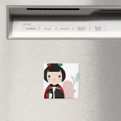 万山板こけしクローズアップ磁石 マグネット (インサイチュ (食洗機))