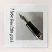 万年筆が好き ジグソーパズル (横)