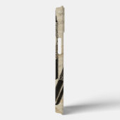 万年筆と注記付き時計面 Case-Mate iPhoneケース (裏面 / 右)