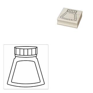 万年筆インキ見本 ラバースタンプ