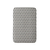 万年筆パターン（の模様が）ある バスマット (正面縦)