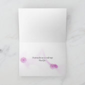 万年筆(デイジー付き) サンキューカード (内部)