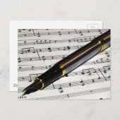 万年筆 ポストカード (正面/裏面)