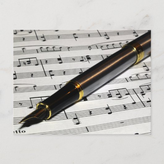 万年筆 ポストカード (正面)