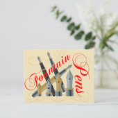 万年筆 ポストカード (スタンド正面)