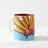 万歳はマグを主演します ツートーンマグカップ (正面左)