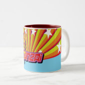 万歳はマグを主演します ツートーンマグカップ (正面右)