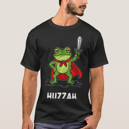 万歳カエル Tシャツ (正面)