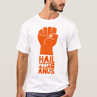 万歳プーピーアヌス Tシャツ