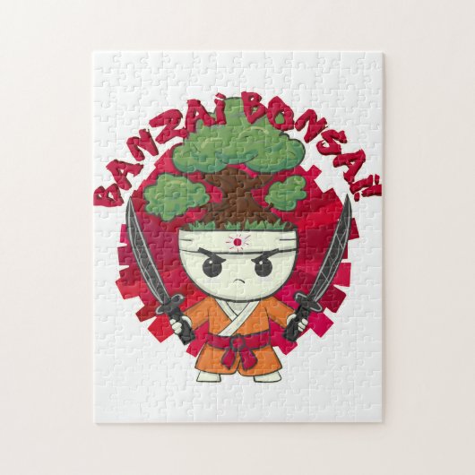 万歳盆栽！ ジグソーパズル (縦)