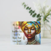 万物は善のために協働する ポストカード (スタンド正面)