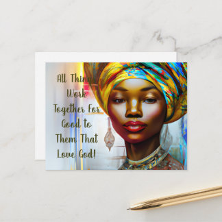 万物は善のために協働する ポストカード