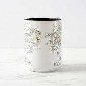 「万物秋」 ツートーンマグカップ (中央)