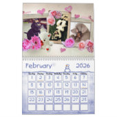 万能な犬で最もかわいい動物のカレンダー! カレンダー (2月 2026)