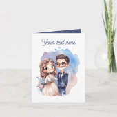 万能のメッセージカード 結婚式用 カード (正面)
